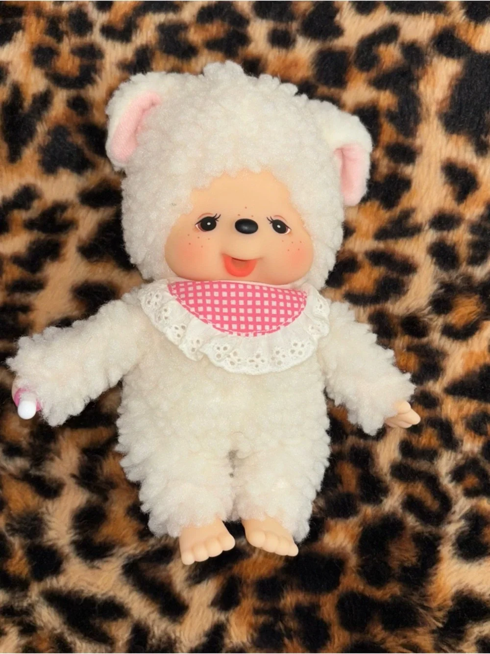 Monchhichi Friends Sheep Plushie - Picture 2 of 4